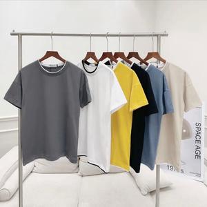 Áo thun Basic chất liệu Cotton trẻ trung, năng động NEW 2023 - UMASTORE chỉ 120K Menswear Nam Top Cổ Tròn Jean Trắng