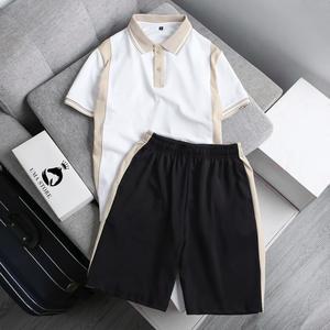 Bộ thể thao nam phối sọc UMA hot new 2024 Polo Tay Ngắn, Bộ Quần Áo Nam Mùa Hè Thể Thao Chất Liệu Thấm Hút Mồ Hôi Thun Sport Chạy Bộ Tập Thể Dục Top Cộc Tay có thể giặt máy đầu gấu nâu xxl đồng hồ màu đen bodonam