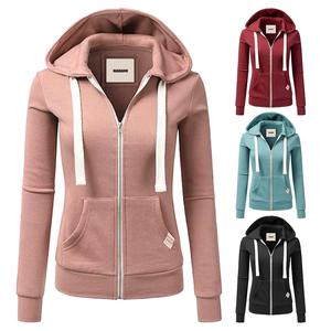 Áo Khoác Nữ Nỉ Ngoại Dây Kéo Nhôm Dài Tay Nanami AK09 Women Jacket Quần Áo Nữ Áo Khoác Hoodie zip Top Voi Nhung
