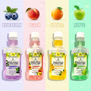 Nước Súc Miệng OKAMULA Làm Sach Toàn Diện, Hương Trái Cây OKAMULA Fresh Effect & Total Care 230ml