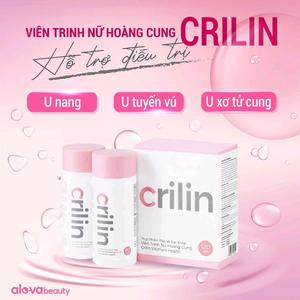 Viên uống Crilin hỗ trợ cân bằng nội tiết tố và duy trì sức khỏe nữ giới Trao đổi chất GMO Free dành cho người lớn hỗ trợ u xơ u nang và điều kinh nguyệt
