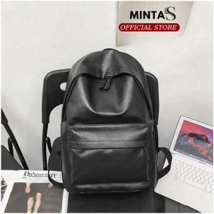 Balo Da Thời Trang Thiết Kế Đơn Giản. Backpack Da Cao Cấp Chống Nước  Đeo Vai  Đi Học Đi Chơi Thiết Kế Sành Điệu Da Pulexter mềm mịn