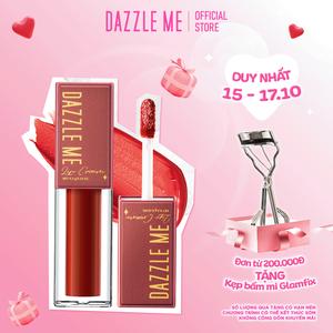 DAZZLE ME Son Kem Siêu Mịn Vitamin E Không Làm Khô Môi Mousse Lip Cream 4.5g